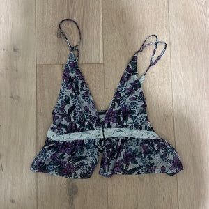 free people lacy blouse new with tags
